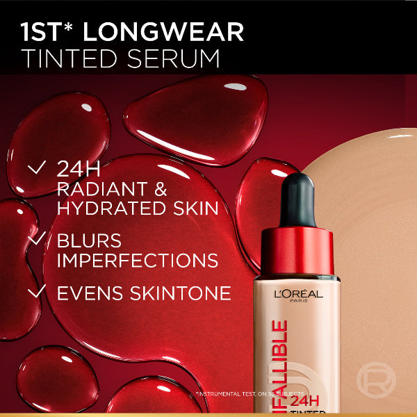 Infallible 24H Tinted Serum - Benefits