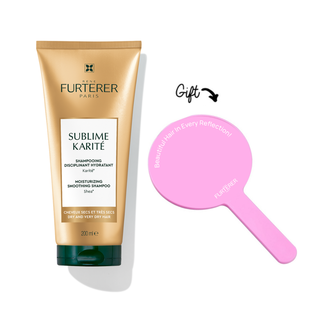 Sublime Karité Moisturizing Shampoo + FREE Hand Mirror
