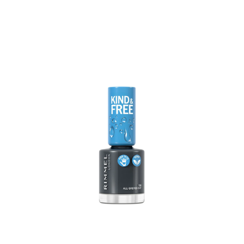 Rimmel Kind & Free Nail Polish - 158 All Greyed Out