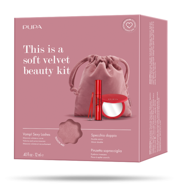 Kit Vamp! Sexy Lashes, Tweezers & Mirror