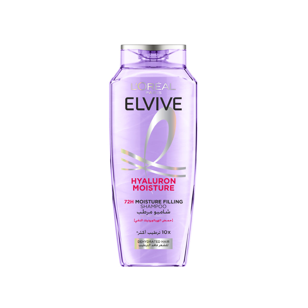 Elvive Hyaluron Moisture 72 hours Filling Shampoo for Reviving Dehydrated Hair