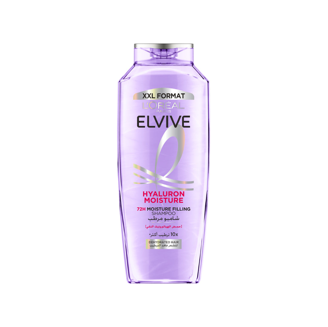Elvive Hyaluron Moisture 72 hours Filling Shampoo for Reviving Dehydrated Hair