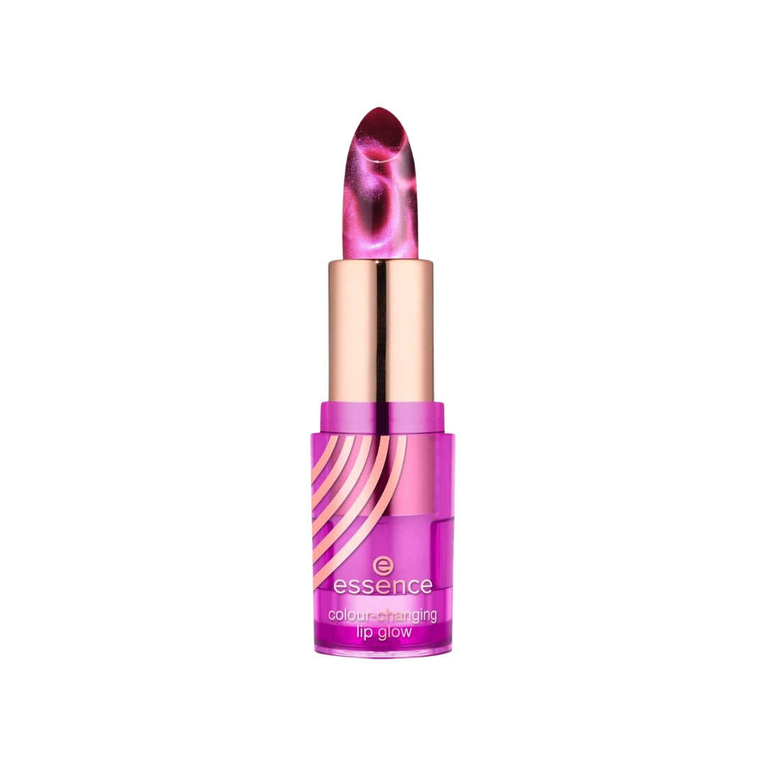 Essence Disney colour changing lip glow marble pink balm pH reactive lip tint