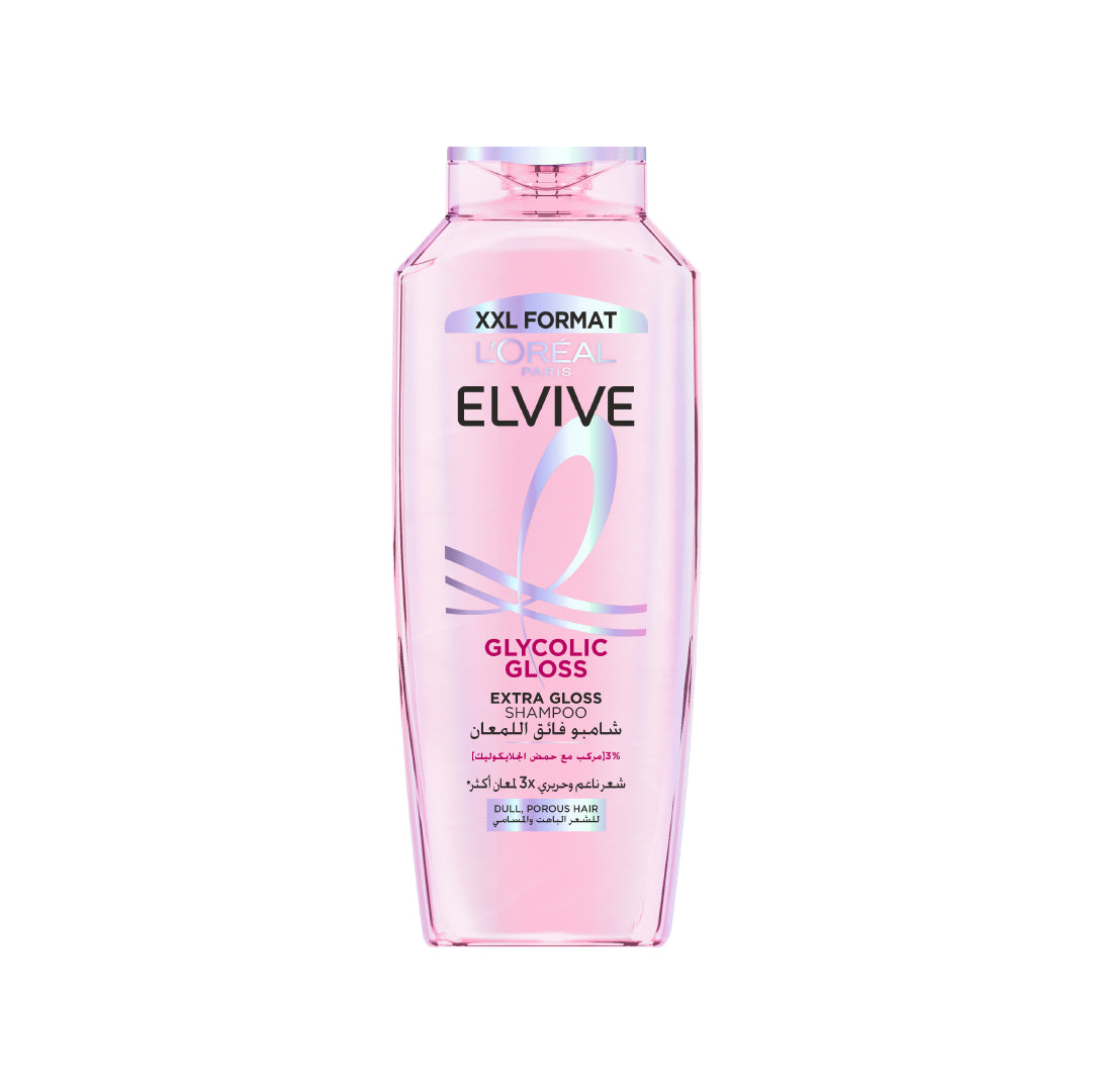 Elvive Glycolic Gloss Shampoo home glossing treatment 3% [Gloss Complex] with Glycolic Acid
