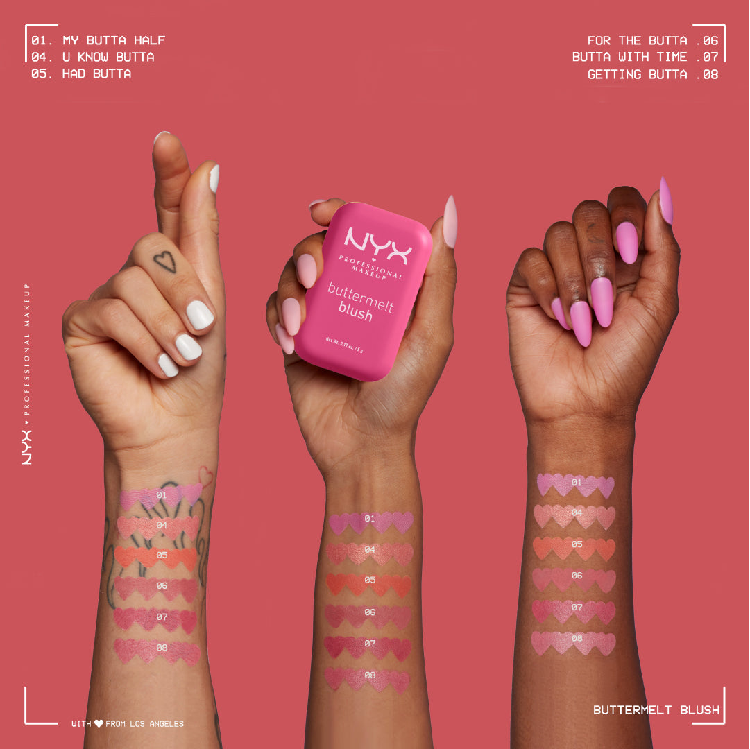 Buttermelt Blush, Powder Blush, Up To 12 H Wear, Fade & Transfer Resistant