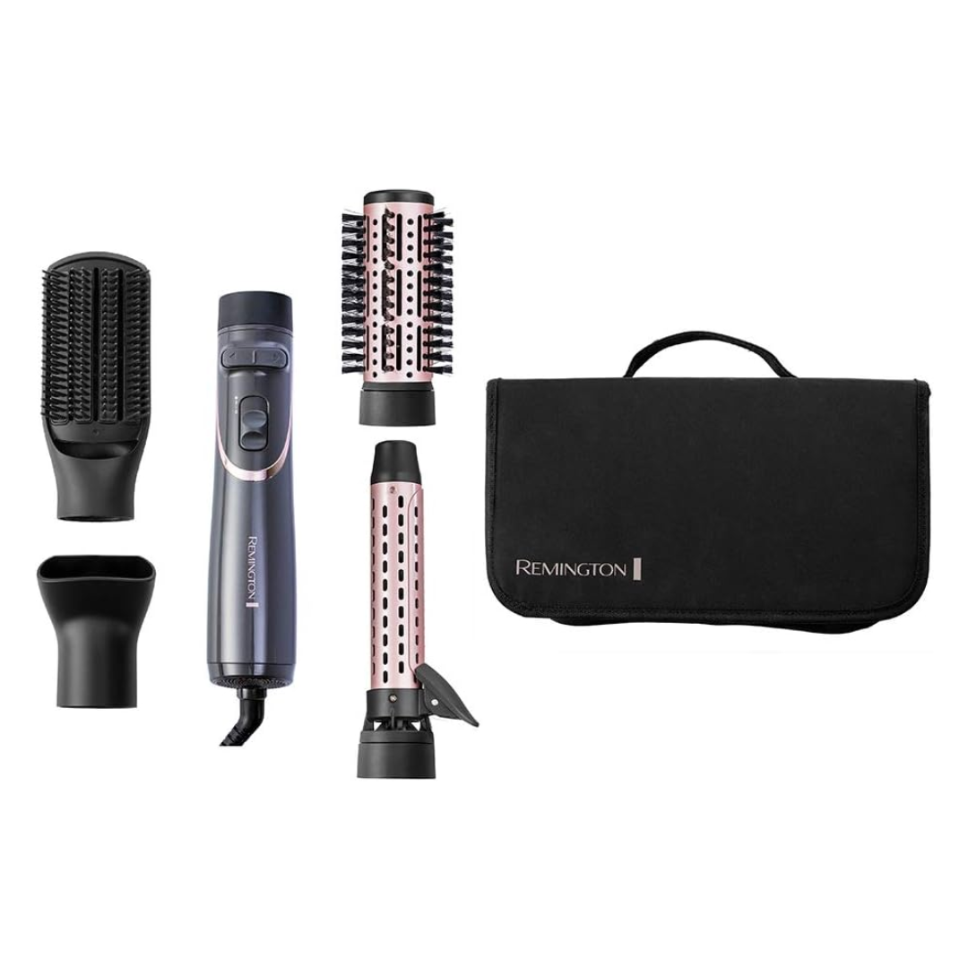 Curl & Straight Hair Dryer, 3 Styling Nozzles