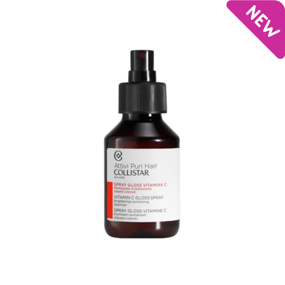 Attivi Puri Hair Vitamin C Gloss Spray Brightening Revitalizing