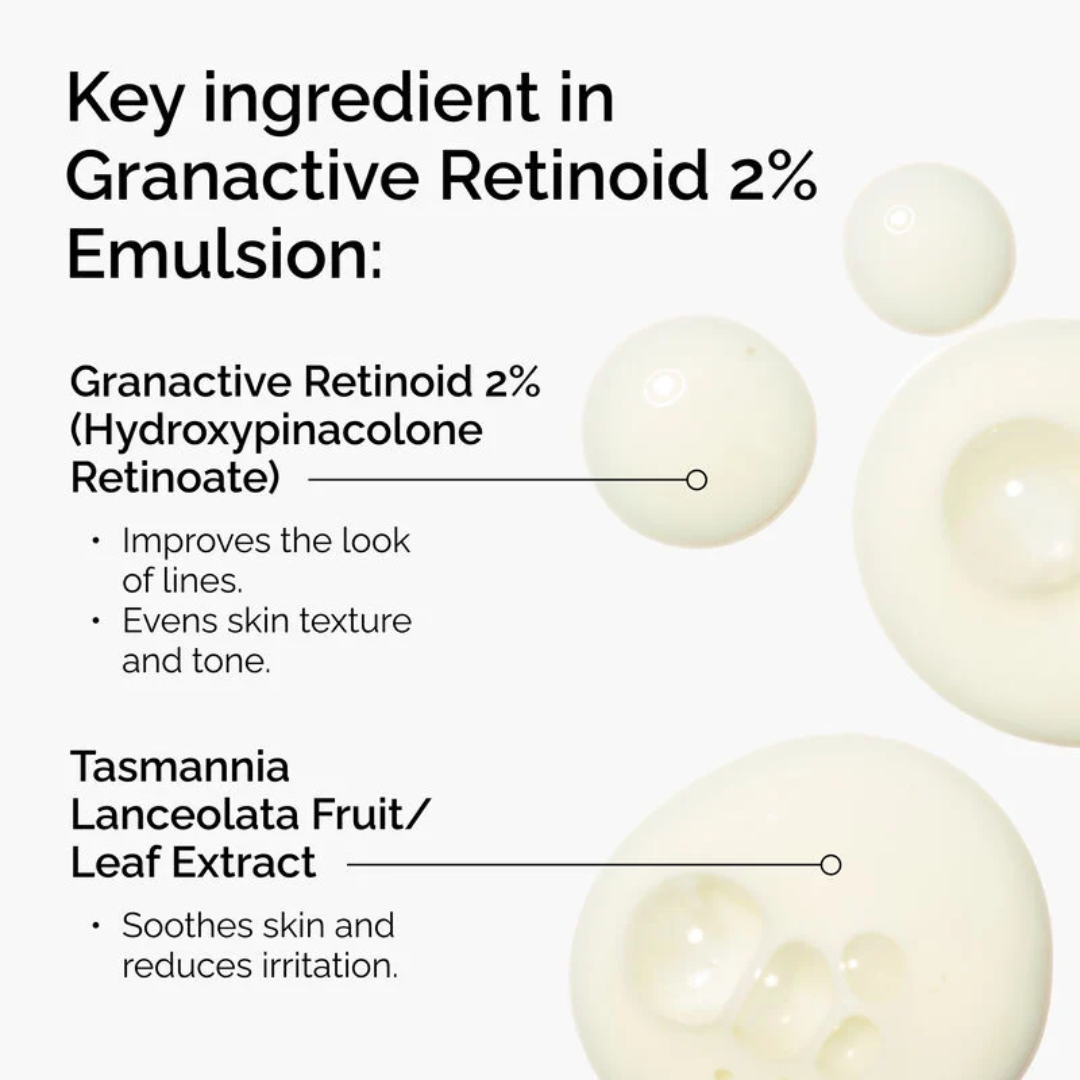 Granactive Retinoid 2% Emulsion - Ingredients