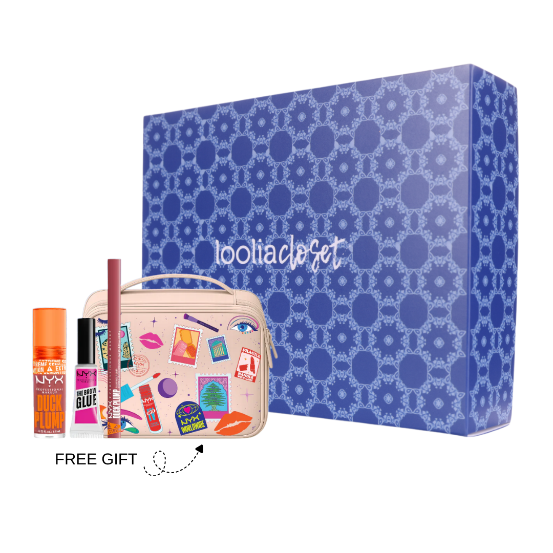 Duck Plump Lip Gloss + The Brow Glue Instant Brow Styler + Duck Plump Lip Liner+ FREE Makeup Pouch + FREE Ramadan Gift Box