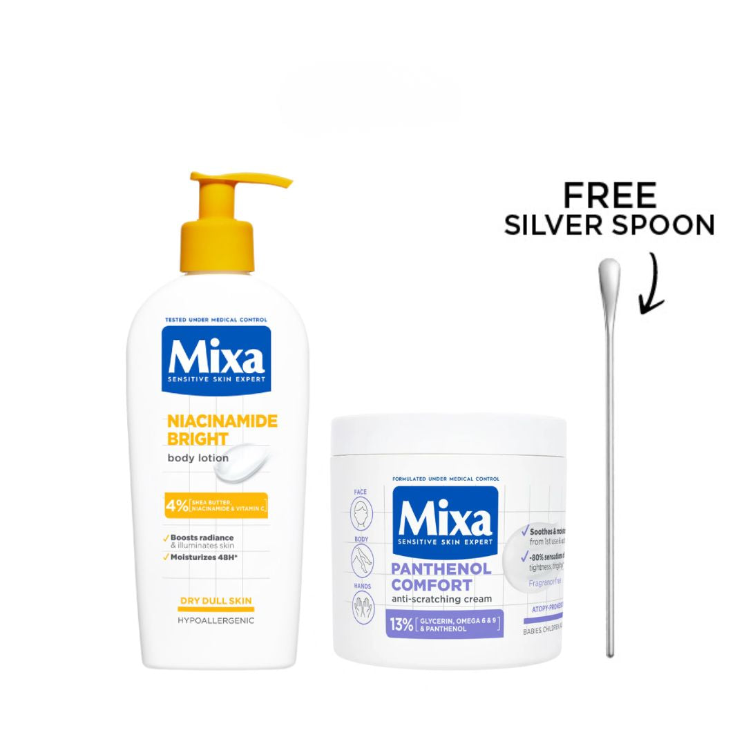 Body Care Bundle – Lotion + Cream + Free Spoon Gift