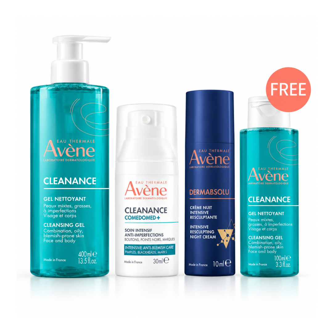 Cleanance Cleansing Gel 400ml + Cleanance Comedomed  + FREE Night Cream + FREE Cleansing Gel At 35% OFF