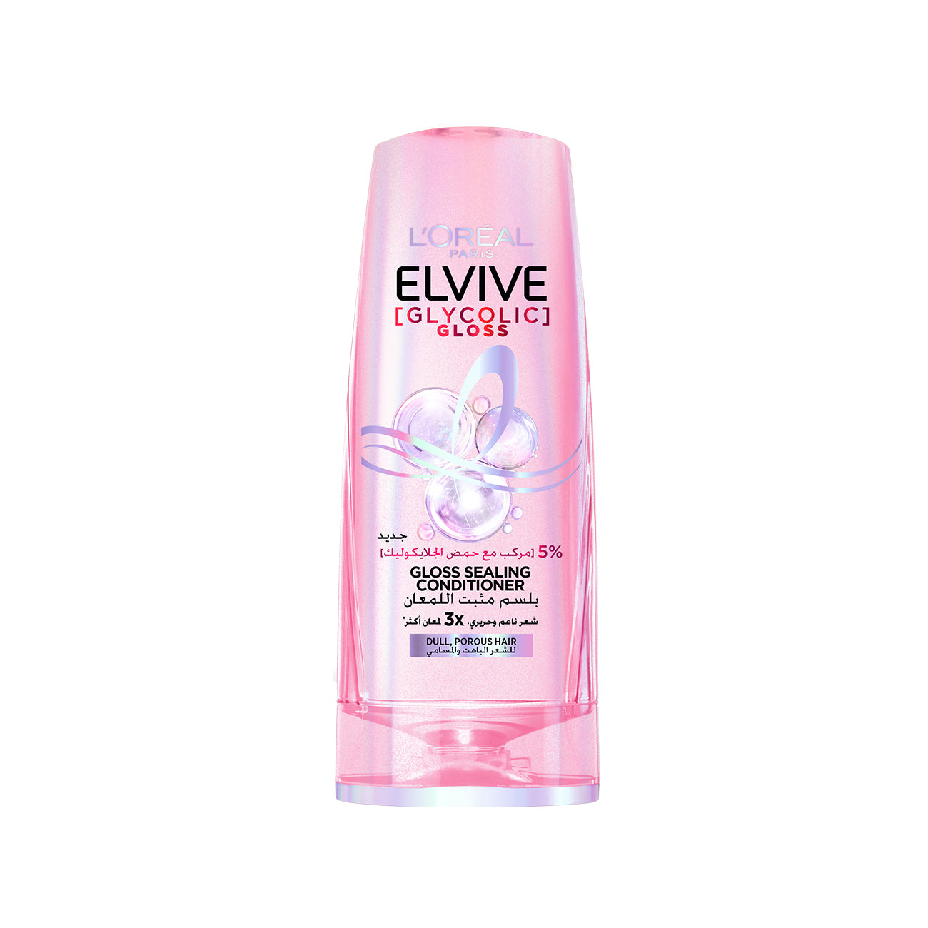 Elvive Glycolic Gloss Conditioner home glossing treatment 5% [Gloss Complex] with Glycolic Acid