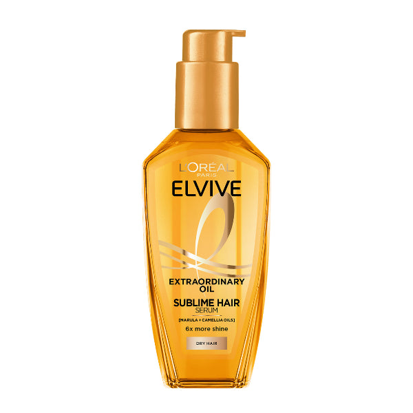 Elvive Extraordinary Hair Oil Treatment, Non-Sticky Serum For Dry Hair