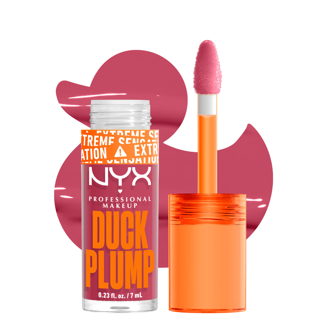 Duck Plump Lip Plumping Lacquer, High Pigment, High Shine, High Sparkle Lip Gloss