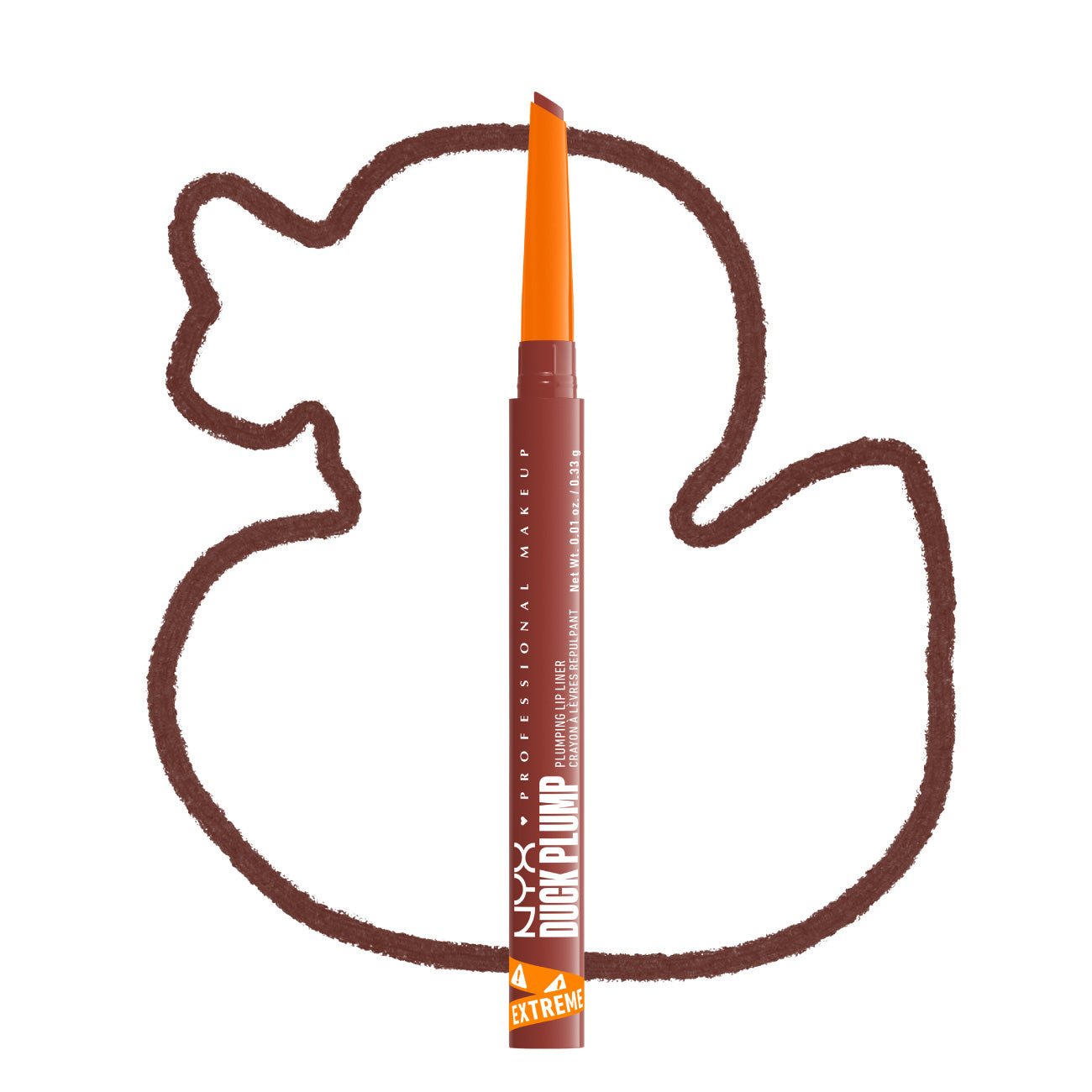 Duck Plump Plumping Lip Liner, Up To 10 HR Wear, Matte Finish,