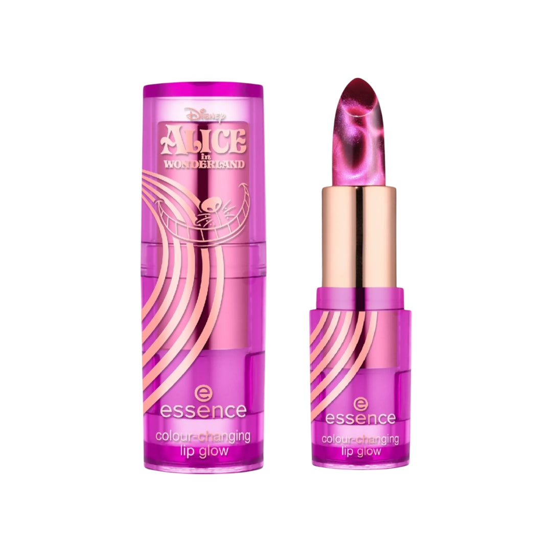 Essence Disney colour changing lip glow marble pink balm pH reactive lip tint