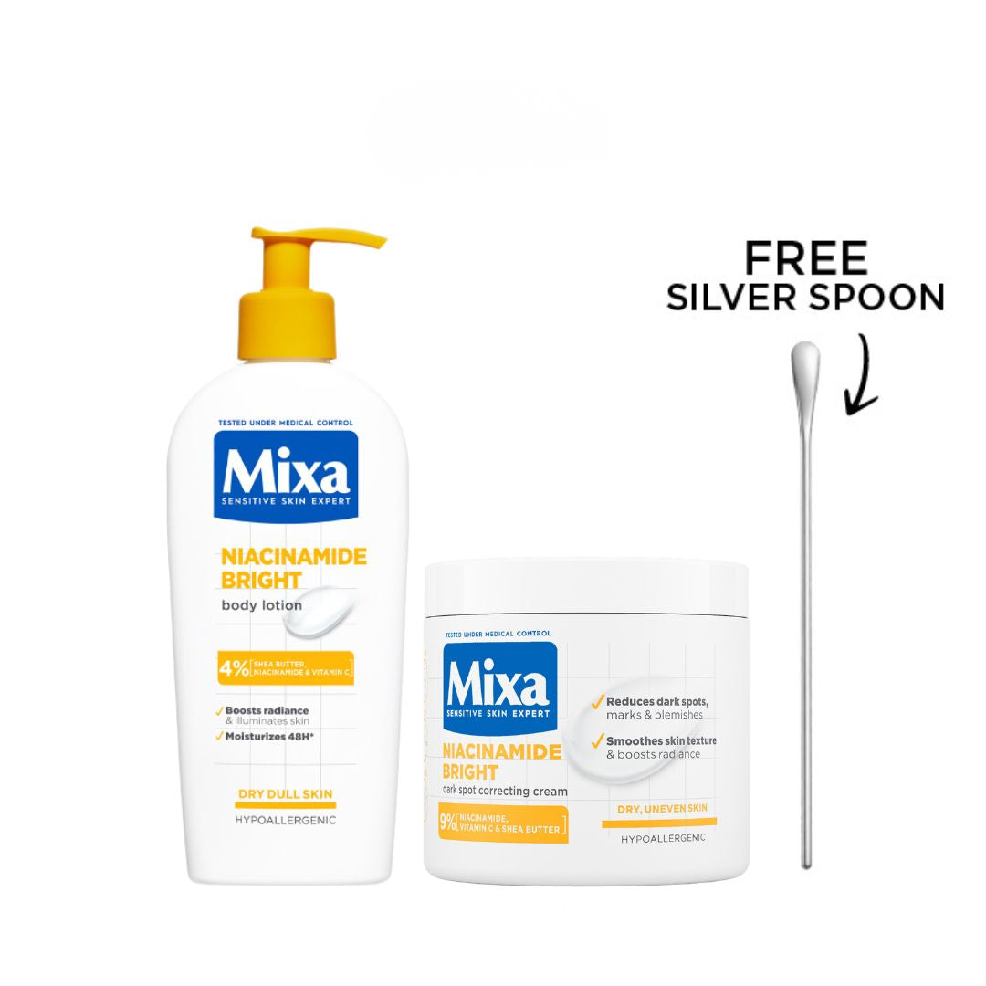 Body Care Bundle – Lotion + Cream + Free Spoon Gift