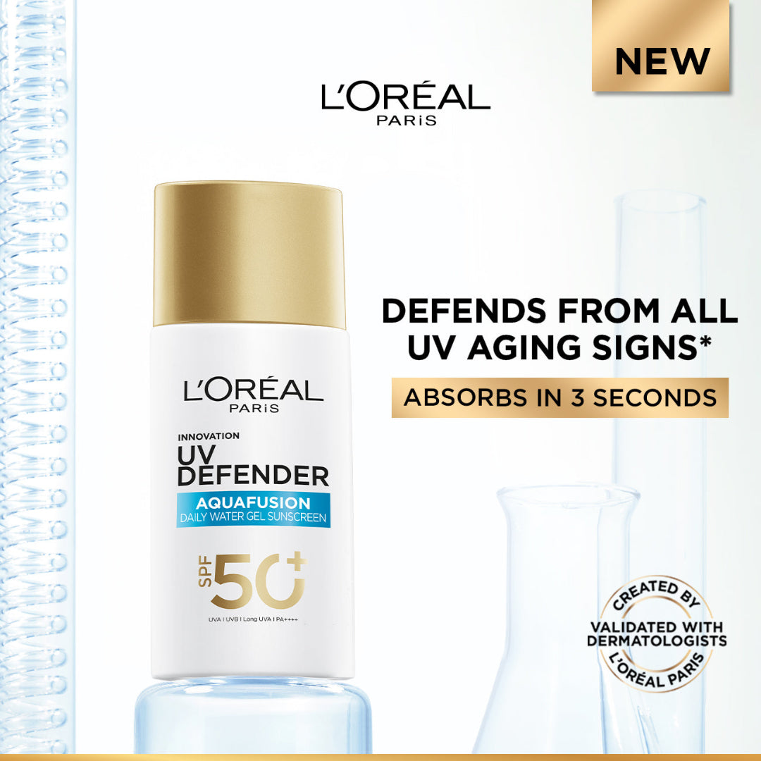 L'Oréal Paris UV Defender Aquafusion Water Gel - 50 ML