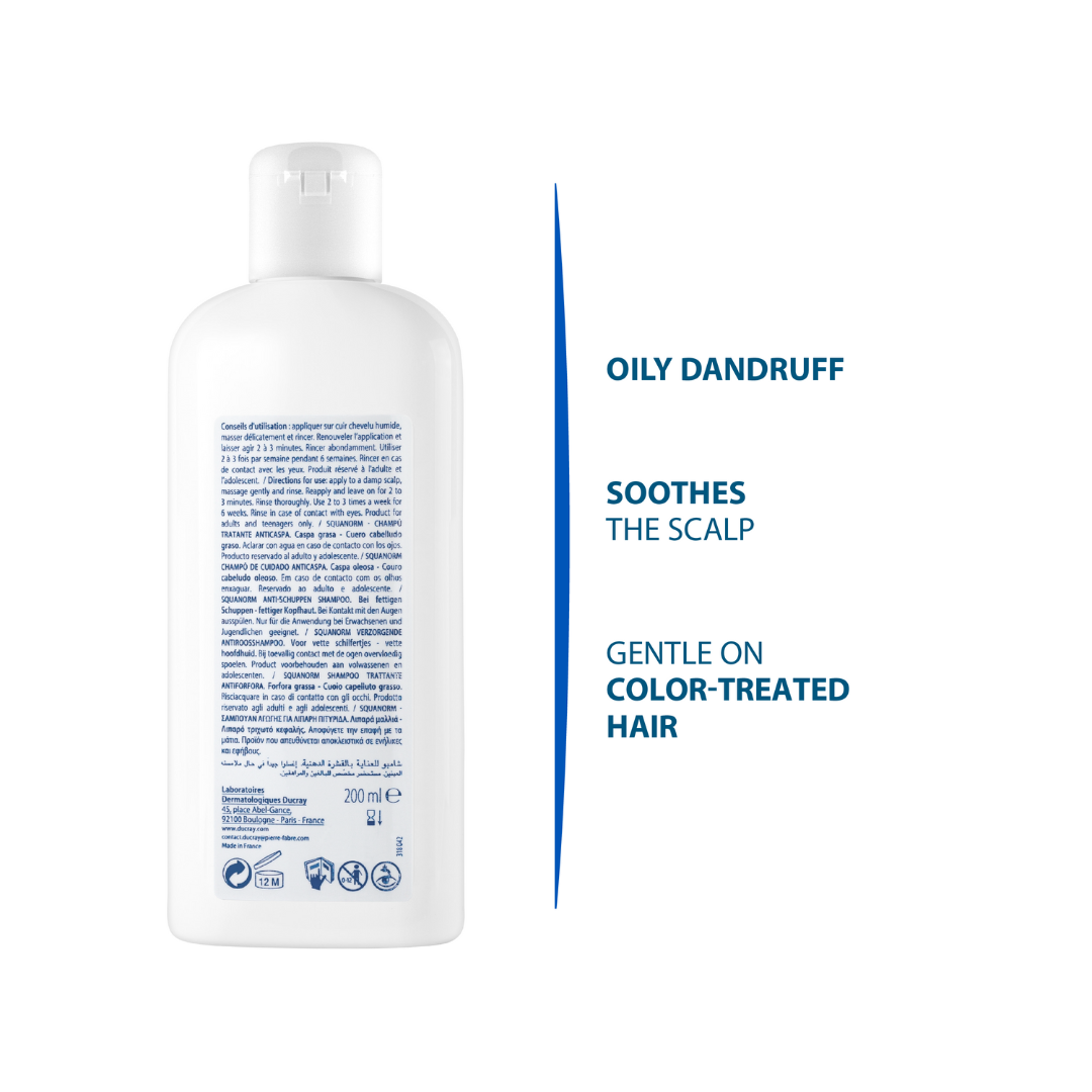 Kelual Squanorm Anti-Dandruff Treatment Shampoo - Oily Dandruff