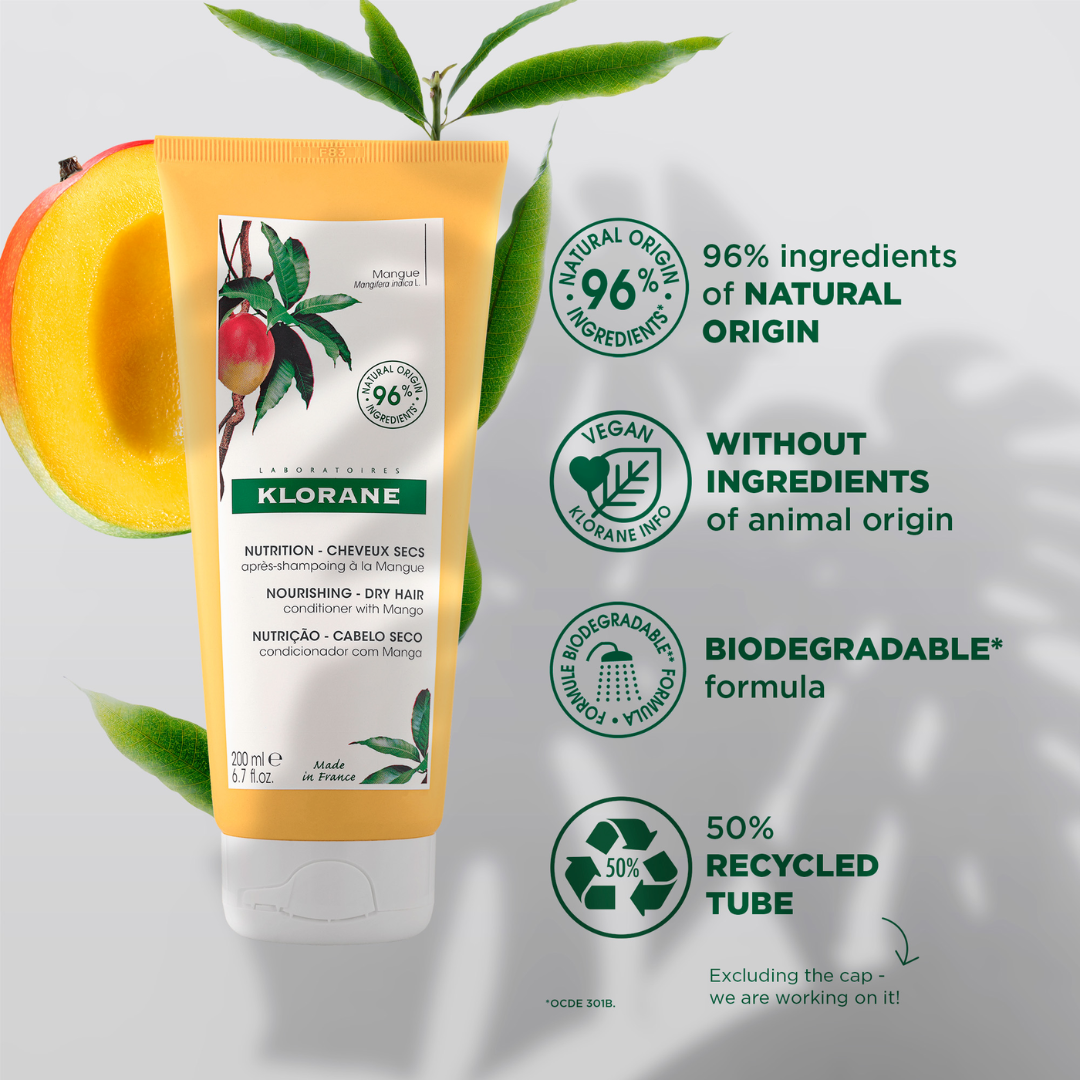Mango Conditioner + FREE Pink Hair Massager