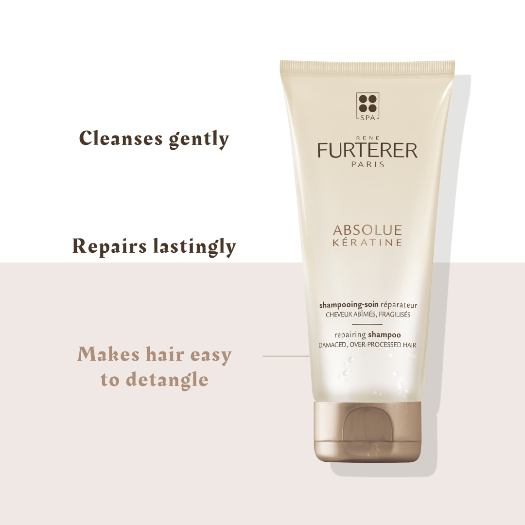 Absolue Keratine Shampooing + FREE Pink Hair Massager At 35% OFF