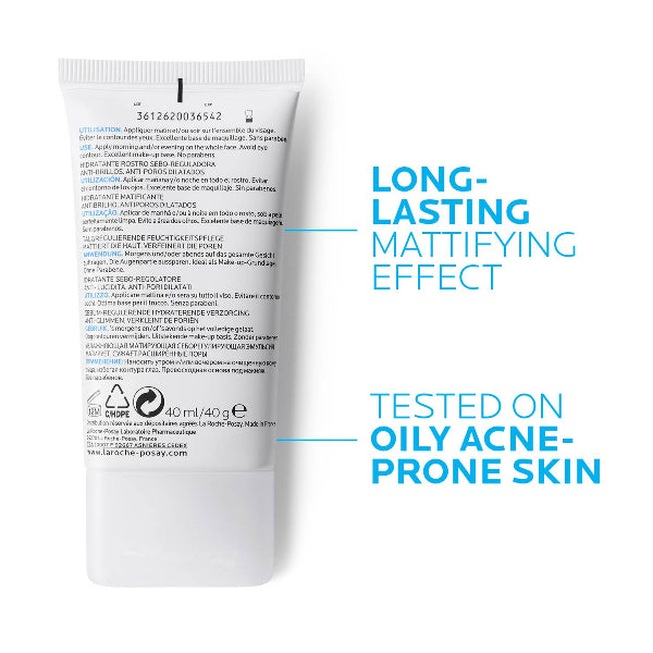 Effaclar Mattifying Moisturizer for Oily Skin- 40 ML