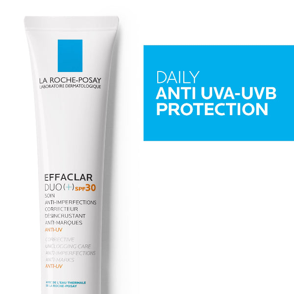 Effaclar Duo+ SPF30 Acne Treatment Cream for Oily and Acne Prone Skin - Features