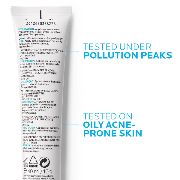 Effaclar Duo+ SPF30 Acne Treatment Cream for Oily and Acne Prone Skin - Benefits