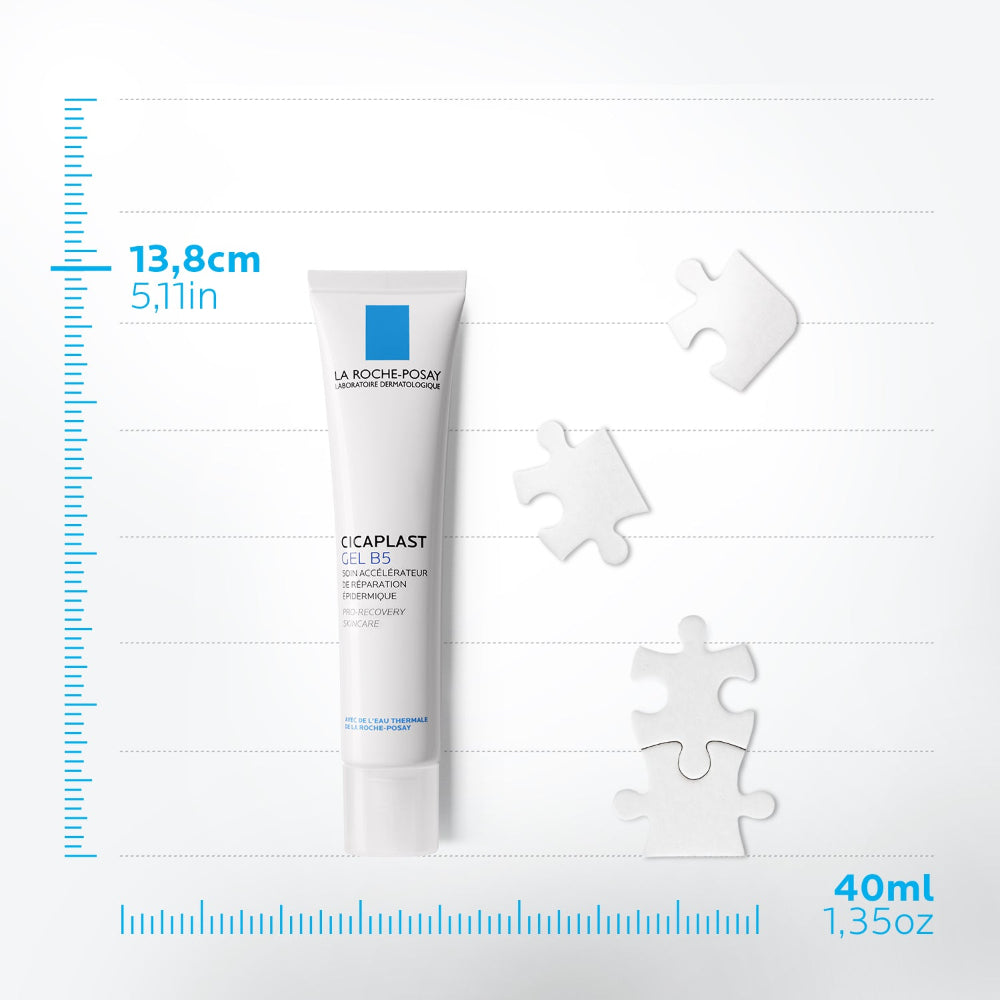 Cicaplast Gel B5 Pro Recovery for Sensitive Skin - Dimensions