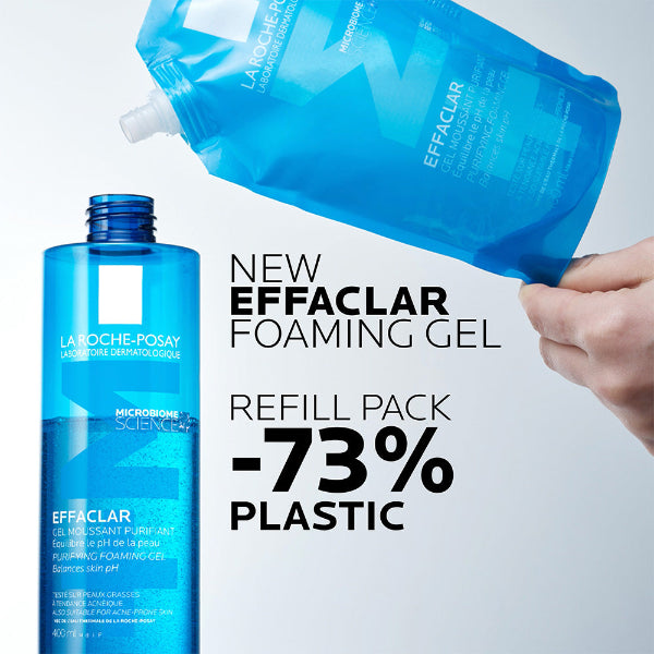 Effaclar Purifying Cleansing Gel & Refill Pouch For Blemish-Prone Skin - Features