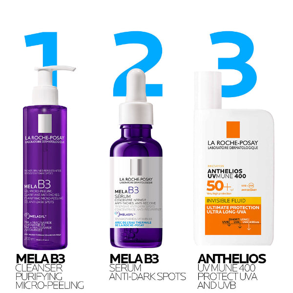 Mela B3 Dark Spot Serum with Melasyl™ + Niacinamide - Routine