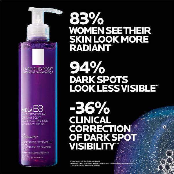 Mela B3 Facial Gel Cleanser With Melasyl™ + Niacinamide - Benefits