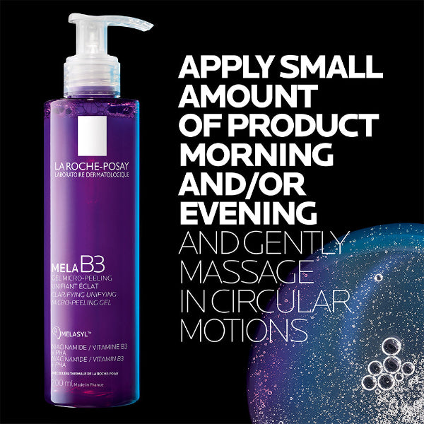 Mela B3 Facial Gel Cleanser With Melasyl™ + Niacinamide - How to Use