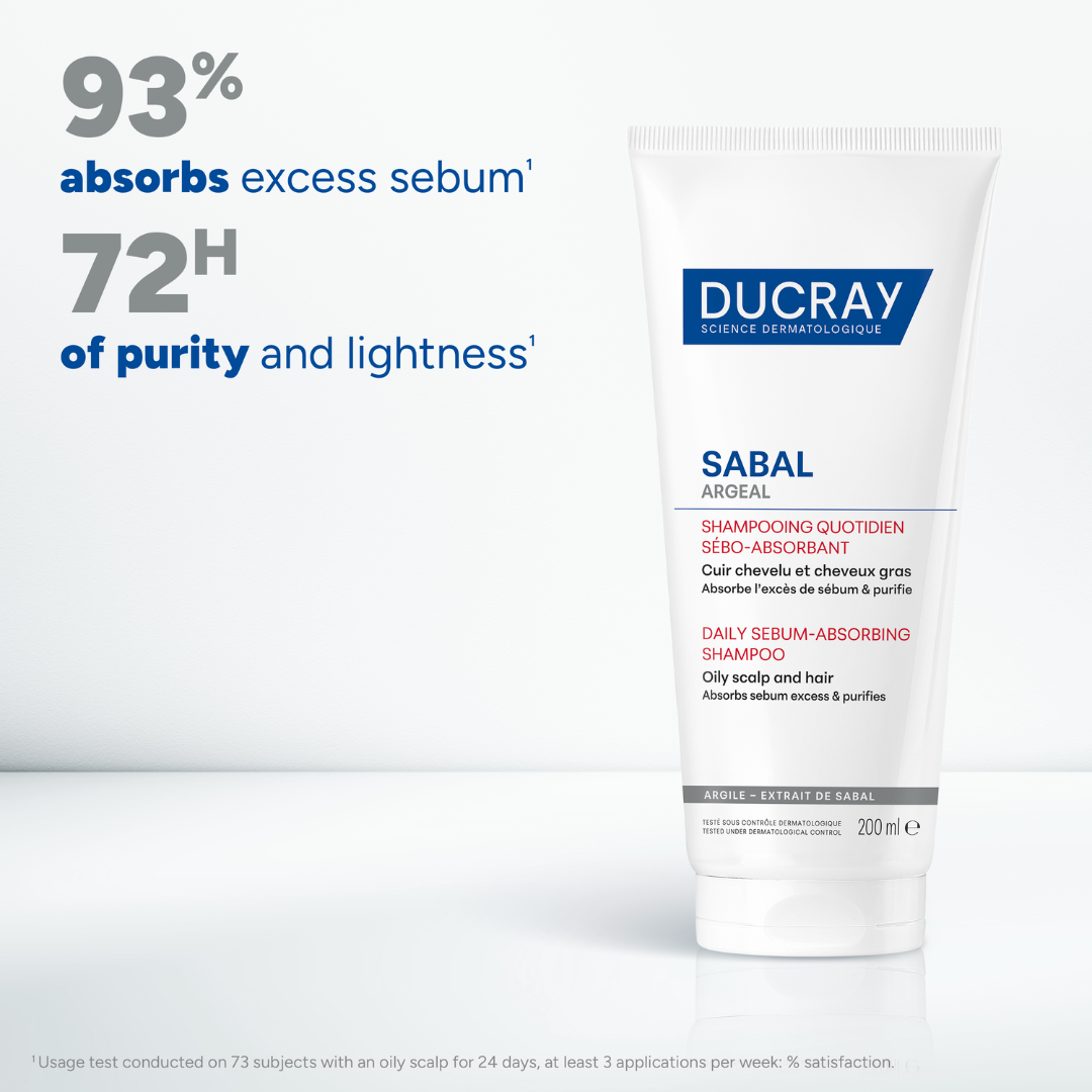 Sabal Argeal Daily Sebum-Absorbing Shampoo For Oily Hair