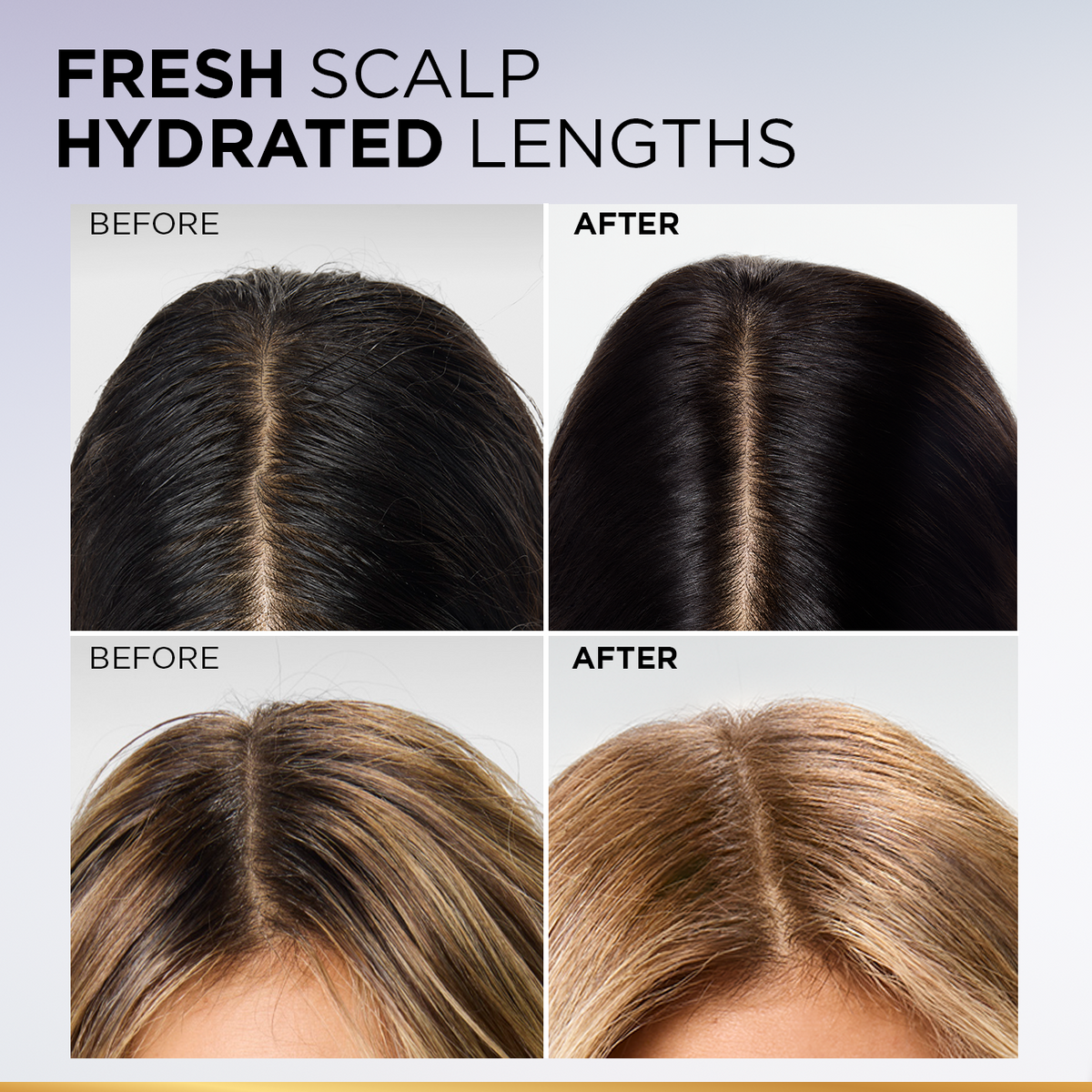 Elvive Hyaluron Pure Purifying Shampoo for Oily Roots And Dehydrated Lengths