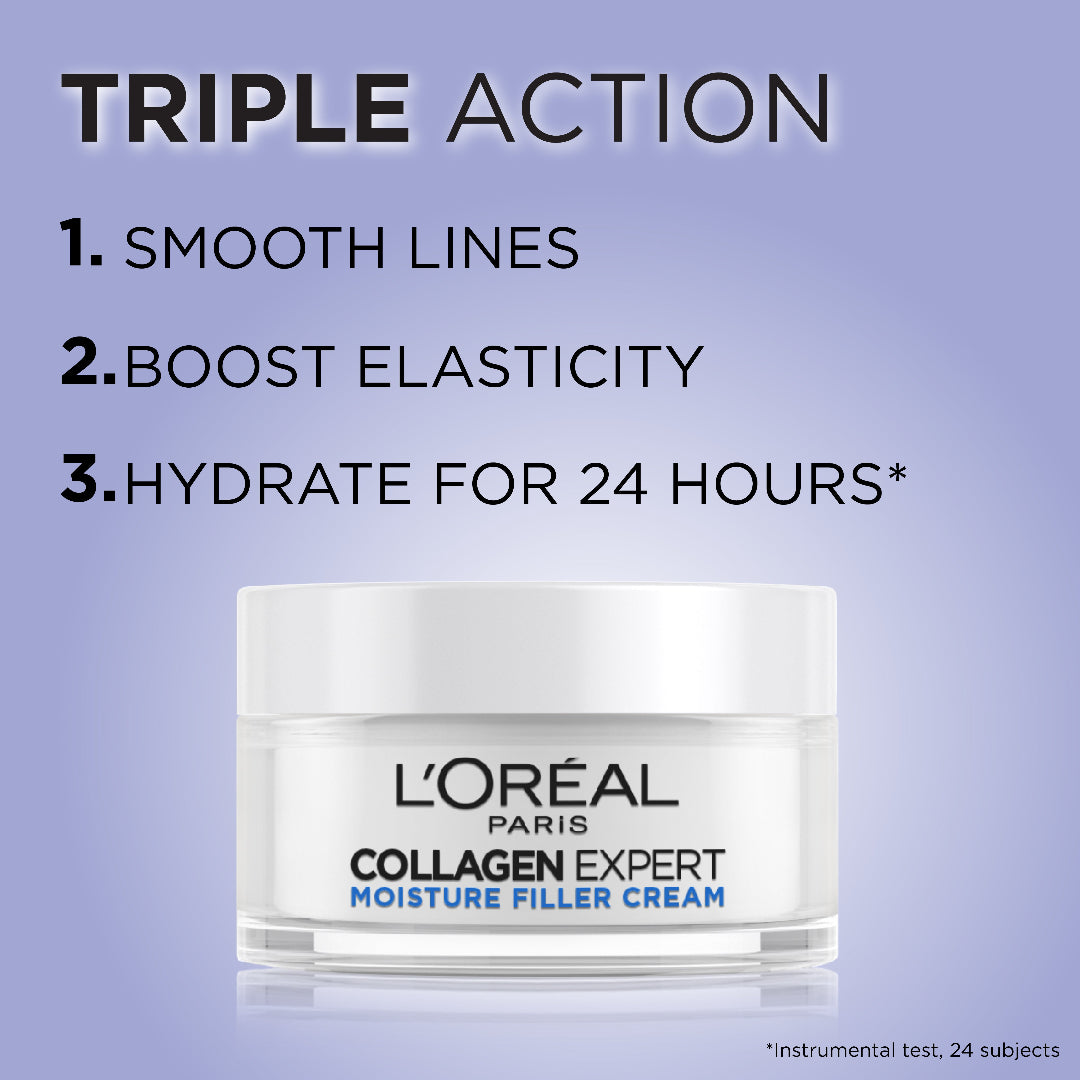 L'Oréal Paris Collagen Expert Moisture-Filling Cream - Benefits