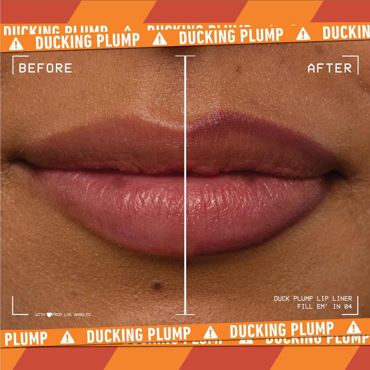 Duck Plump Plumping Lip Liner, Up To 10 HR Wear, Matte Finish,