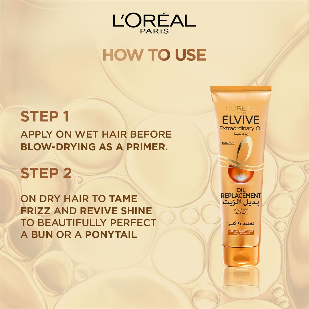 Elvive Extraordinary Oil Replacement - For Dry Hair