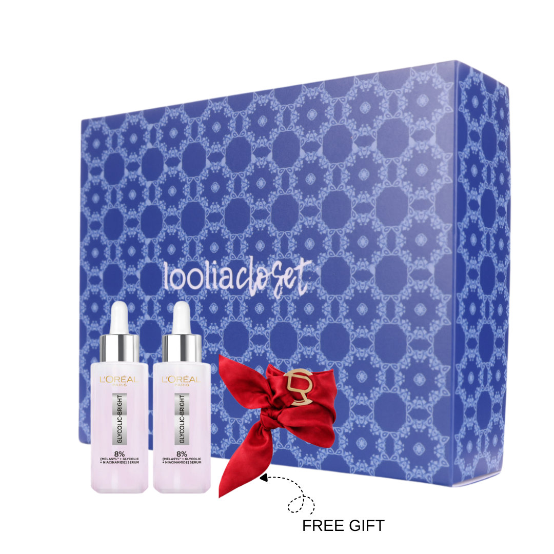 2x Glycolic Bright Instant Face Serum 30 ML + FREE Satin Bracelet At 25% OFF