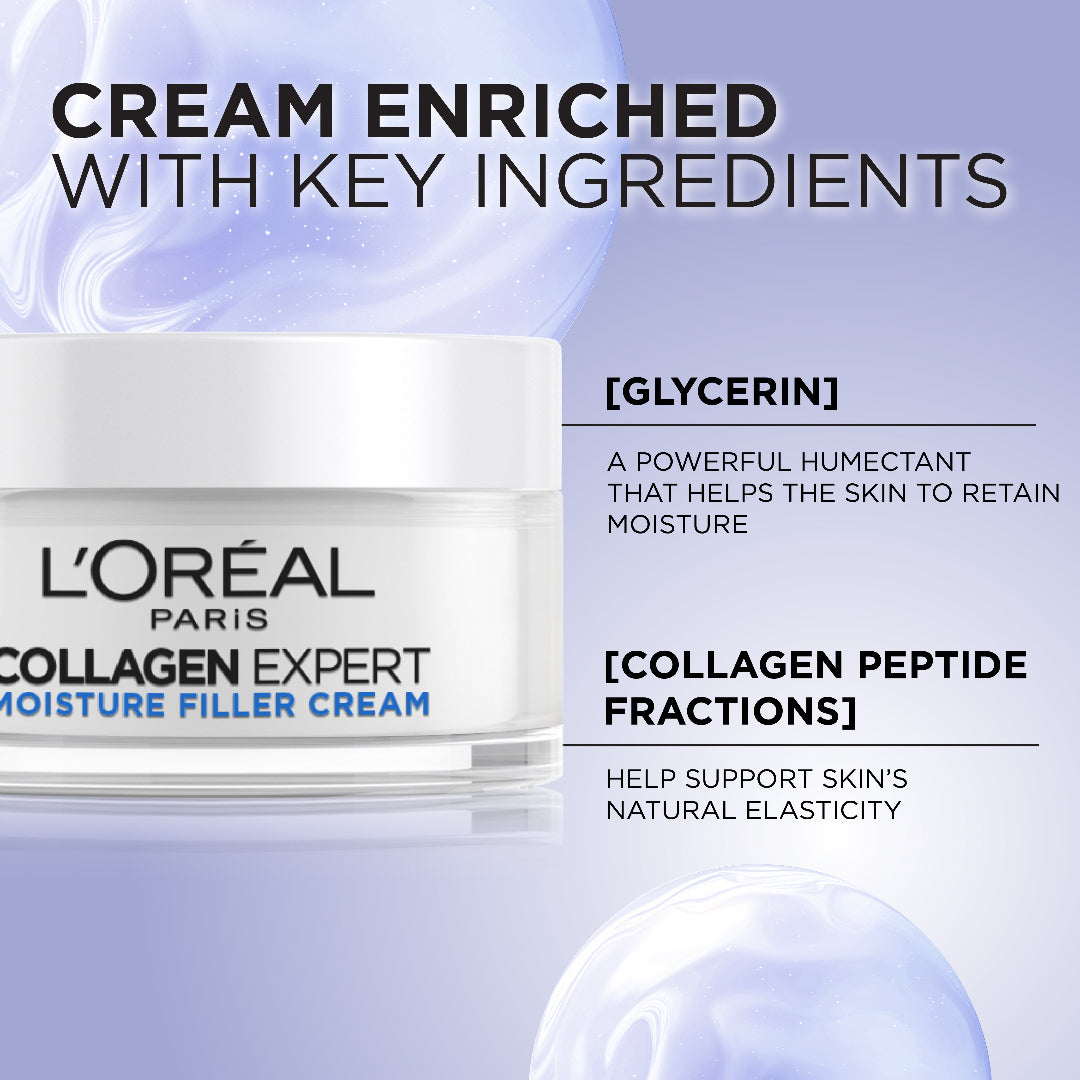 L'Oréal Paris Collagen Expert Moisture-Filling Cream - Ingredients
