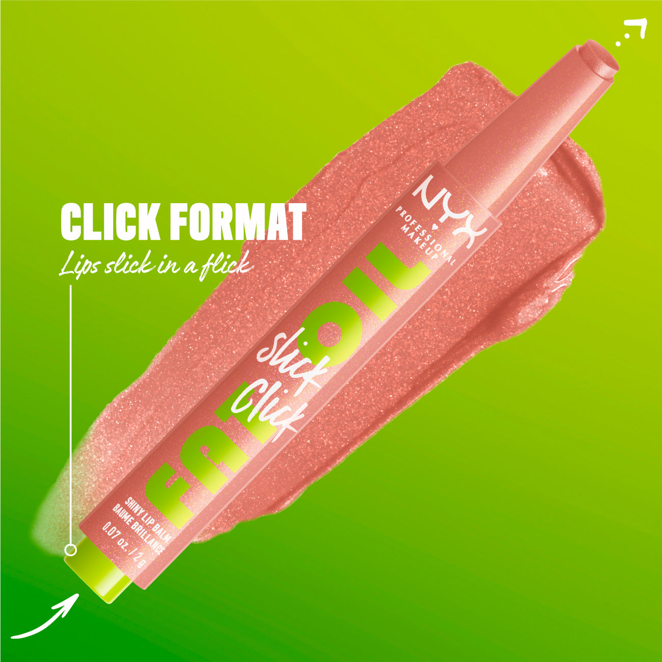 Fat Oil Slick Click Shiny Lip Balm