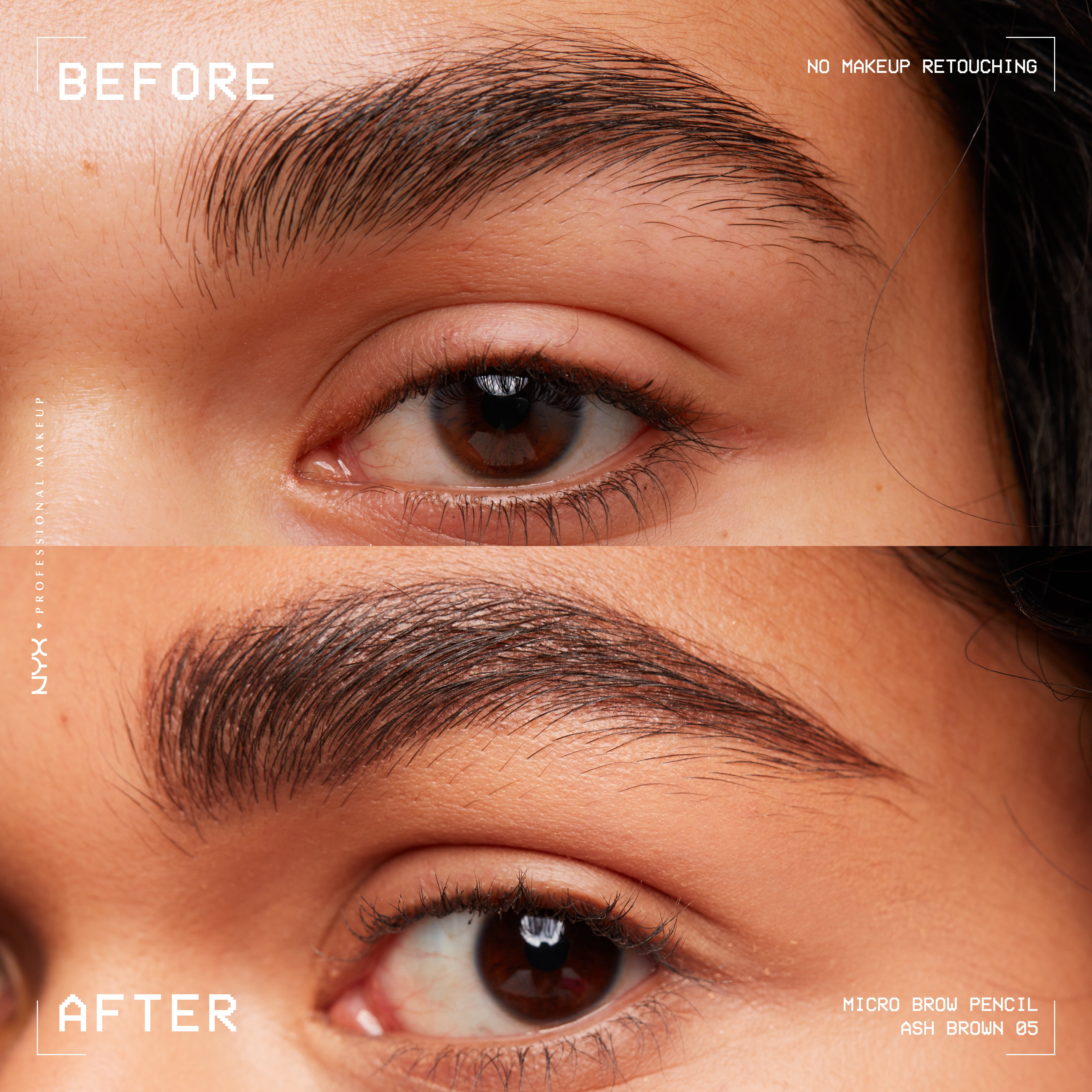 Micro Brow Pencil, Ultra-Fine, Dual-Ended, Precise Eyebrow Pencil