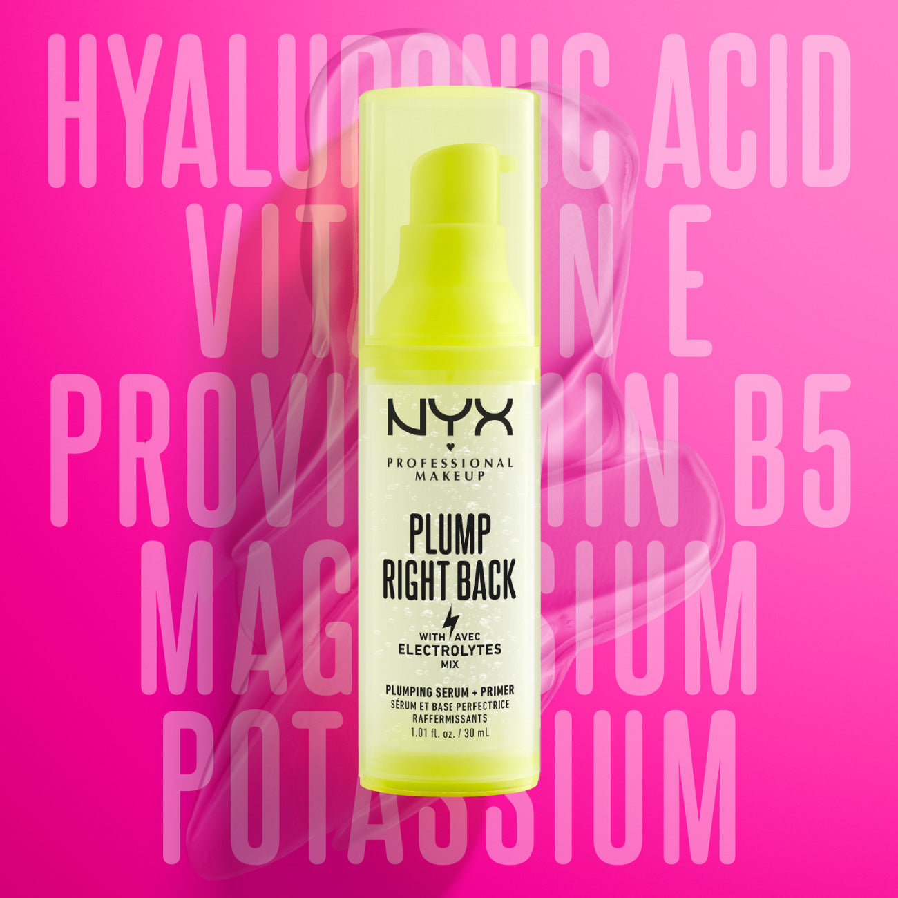 Nyx Professional Makeup Plump Right Back Serum And Primer
