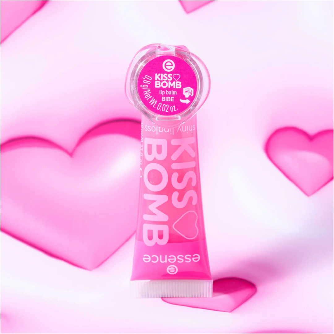 Essence Kiss Bomb Shiny Lipgloss & Lip Balm