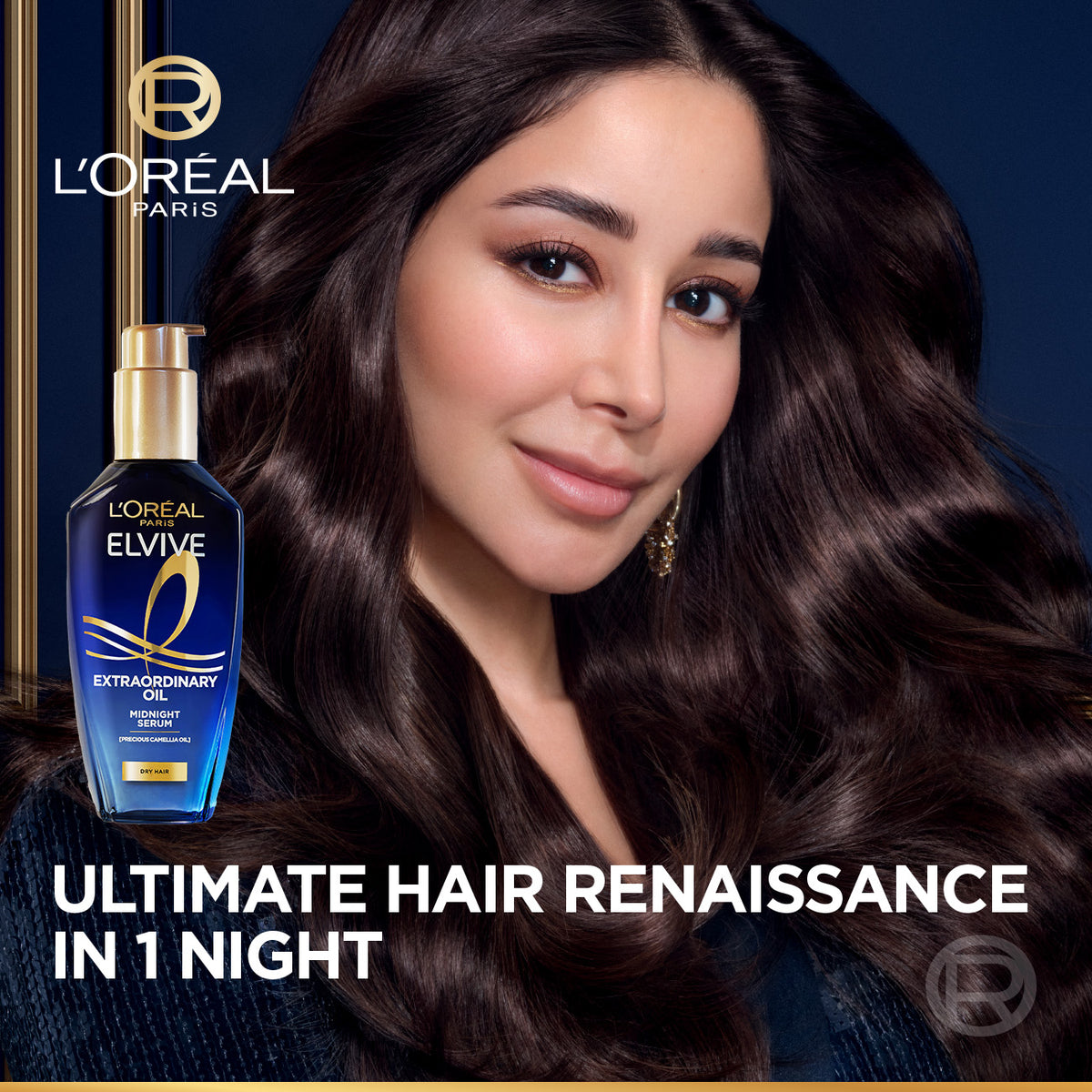 Elvive Extraordinary Oil Midnight Serum 100ml - For Dry Hair