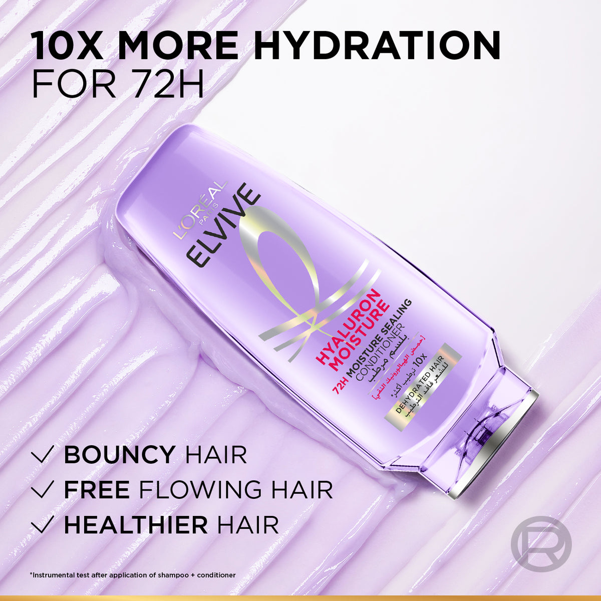 Elvive Hyaluron Moisture 72 Hours Sealing Conditioner for Dehydrated Hair
