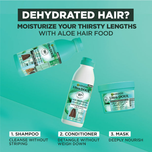 Ultra Doux Hair Food Aloe Vera & Coconut - Routine