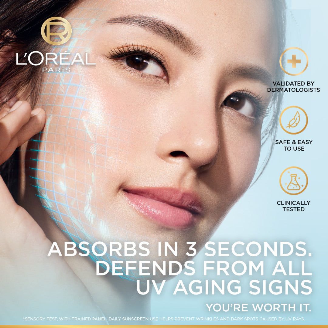 L'Oréal Paris UV Defender Aquafusion Water Gel - Benefits