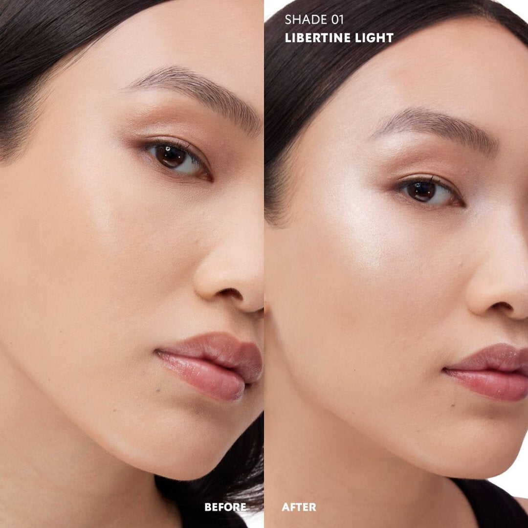 All Hours Hyper Luminize Highlighter  Before & After