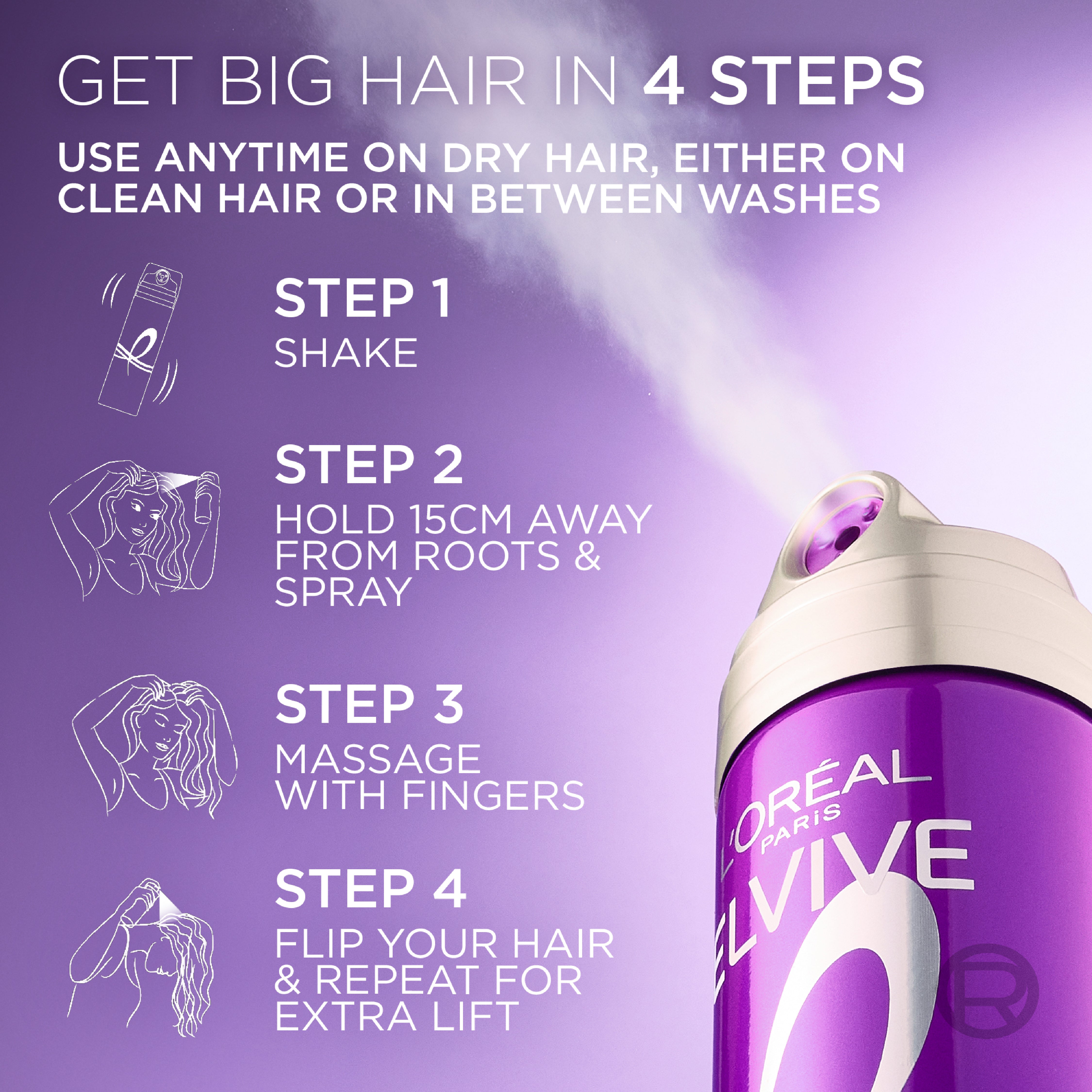 Elvive Collagen Lifter Volume Spray for Fine Flat Hair 200 mL